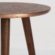 Masute Living - Masuta auxiliara design unicat Alcasar 50cm, cupru antic