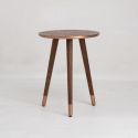 Masuta auxiliara design unicat Alcasar 50cm, cupru antic