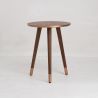 Masuta auxiliara design unicat Alcasar 50cm, cupru antic