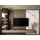 Pendule, Lustre suspendate - Lustra LED suspendata design modern Twist auriu