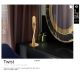 Veioze - Veioza LED design modern decorativ Twist auriu