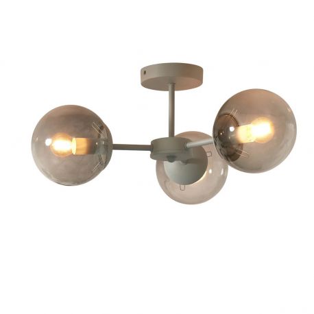 Lustre aplicate - Lustra aplicata design modern minimalist Aspen 3L gradient/grey
