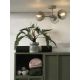 Lustre aplicate - Lustra aplicata design modern minimalist Aspen 3L gradient/grey