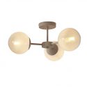 Lustra aplicata design modern minimalist Aspen 3L gradient/alb