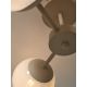 Lustre aplicate - Lustra aplicata design modern minimalist Aspen 3L gradient/alb