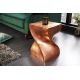 Masute Living - Masuta design unicat Twist 45cm, cupru