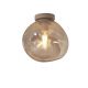 Plafoniera moderna design decorativ Helsinki boulder amber