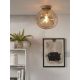 Plafoniere - Plafoniera moderna design decorativ Helsinki boulder amber