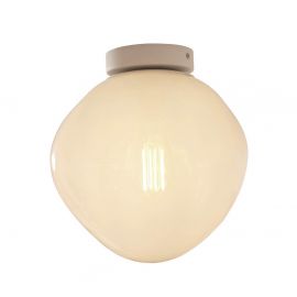 Plafoniere - Plafoniera moderna design decorativ Helsinki boulder alba