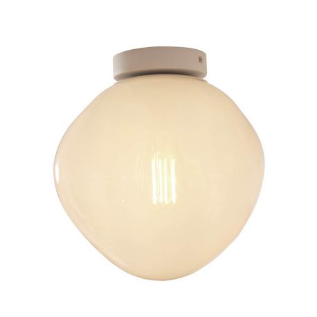 Plafoniere - Plafoniera moderna design decorativ Helsinki boulder alba