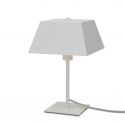 Veioza/Lampa de masa din metal Perth alba