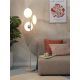 Lampadare - Lampadar/Lampa de podea design modern Sapporo 3 alb/sand