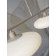 Pendule, Lustre suspendate - Lustra suspendata design modern Sapporo 3 alb/sand