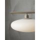 Pendule, Lustre suspendate - Lustra suspendata design modern Sapporo 3 alb/sand