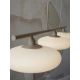 Pendule, Lustre suspendate - Lustra suspendata design modern Sapporo 3 alb/sand