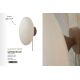 Aplice, corpuri de iluminat pentru pereti - Aplica de perete design modern Sapporo L alb/sand
