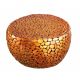 Masute Living - Masuta decorativa Stone Mosaic 72cm, cupru