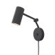 Aplice cu Spot - Aplica de perete metal design modern Montreux negru