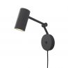 Aplica de perete metal design modern Montreux negru