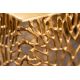 Masute Living - Set de 2 masute laterale Leaf auriu