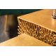 Masute Living - Set de 2 masute laterale Leaf auriu