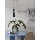Pendule, Lustre suspendate - Pendul metal design modern Bordeaux negru