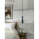 Pendule, Lustre suspendate - Pendul metal design modern Bordeaux negru