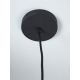 Pendule, Lustre suspendate - Pendul metal design modern Bordeaux negru