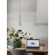 Pendule, Lustre suspendate - Pendul metal design modern Bordeaux gri