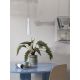 Pendule, Lustre suspendate - Pendul metal design modern Bordeaux alb
