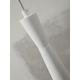 Pendule, Lustre suspendate - Pendul metal design modern Bordeaux alb