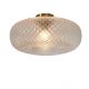 Plafoniera moderna design decorativ Venice auriu/transparent