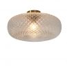 Plafoniera moderna design decorativ Venice auriu/transparent