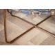 Masute Living - Masuta de cafea Noble 62cm agat albastru/ auriu