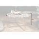 Masute Living - Masuta de cafea Noble 62cm agat albastru/ auriu
