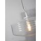 Pendule, Lustre suspendate - Lustra/Pendul design decorativ Verona ribbed, clear