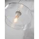 Pendule, Lustre suspendate - Lustra/Pendul design decorativ Verona ribbed, clear