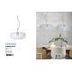 Pendule, Lustre suspendate - Lustra/Pendul design decorativ Verona ribbed, clear
