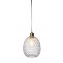 Pendul design decorativ Venice oval, clear