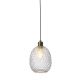 Pendul design decorativ Venice oval, clear