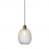 Pendul design decorativ Venice oval, clear