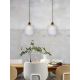 Pendule, Lustre suspendate - Pendul design decorativ Venice oval, clear