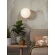 Aplice, corpuri de iluminat pentru pereti - Aplica de perete decorativa Sapporo S sand/alb