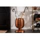 Masute Living - Masuta auxiliara design unicat Orient 36cm cupru