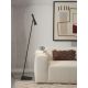 Lampadare - Lampadar/Lampa de podea design minimalist Bordeaux negru