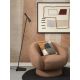 Lampadare - Lampadar/Lampa de podea design minimalist Bordeaux negru