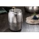 Masute Living - Masuta auxiliara design unicat Orient Storage 35cm, argintiu