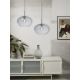 Pendule, Lustre suspendate - Pendul design decorativ Bologna gradient/gri