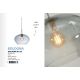 Pendule, Lustre suspendate - Pendul design decorativ Bologna gradient/gri