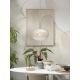 Pendule, Lustre suspendate - Pendul design decorativ Bologna gradient/alb